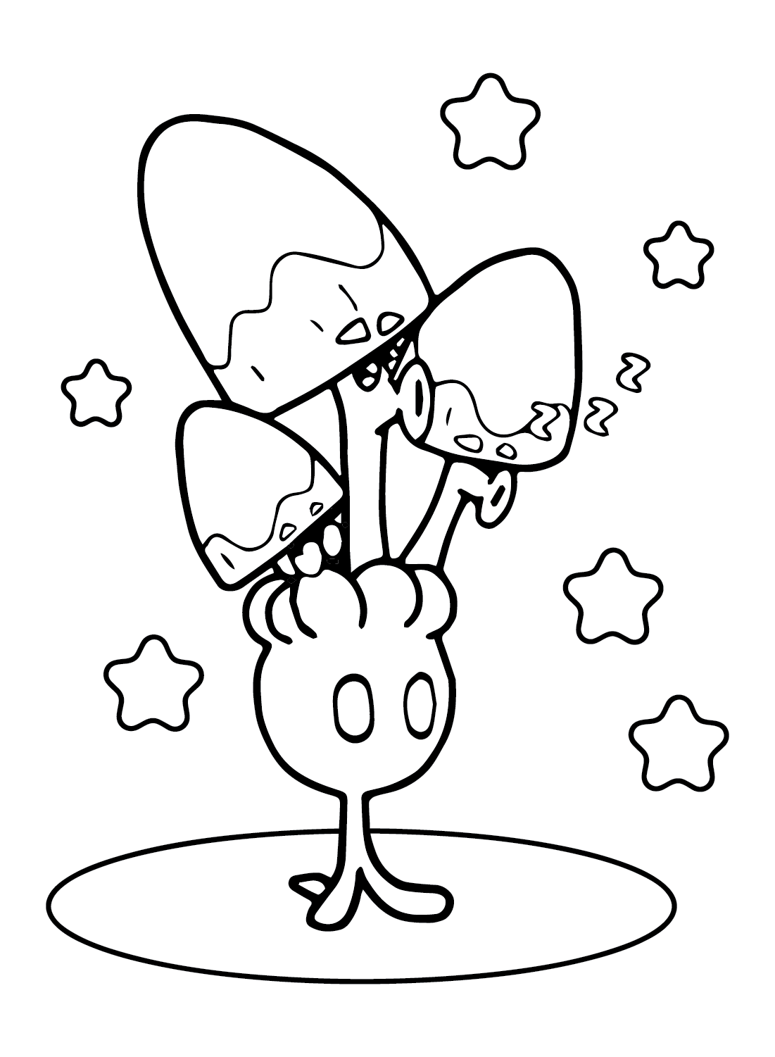 Morelull Star Coloring Page Free Printable Coloring Pages