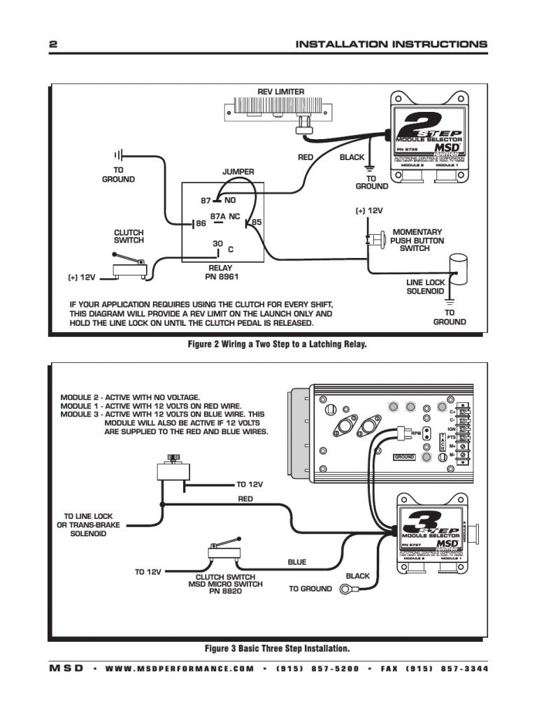 Msd 2 Step Wiring Diagram Manual E Books Msd 2 Step Wiring Diagram 