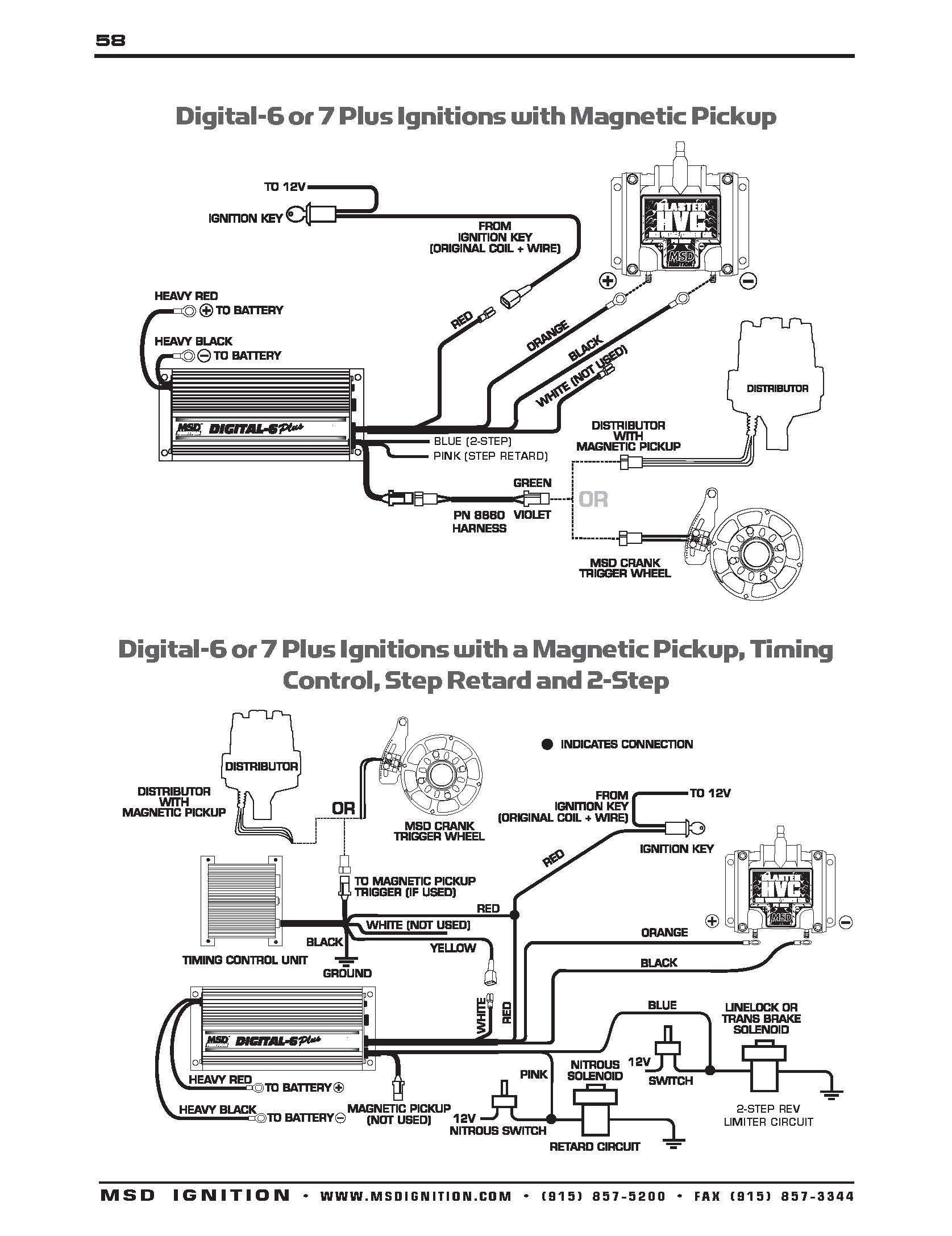 Msd Digital 6 Plus Wiring Diagram Wiring Diagram