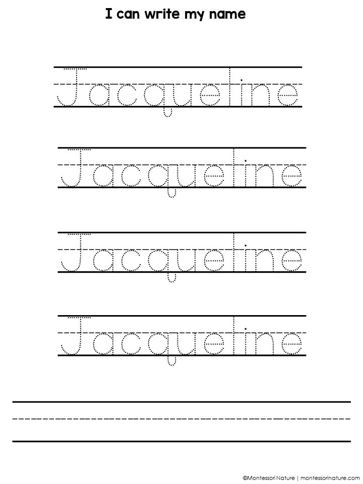 Name Writing Tracing Practice Editable Auto fill Worksheets Library
