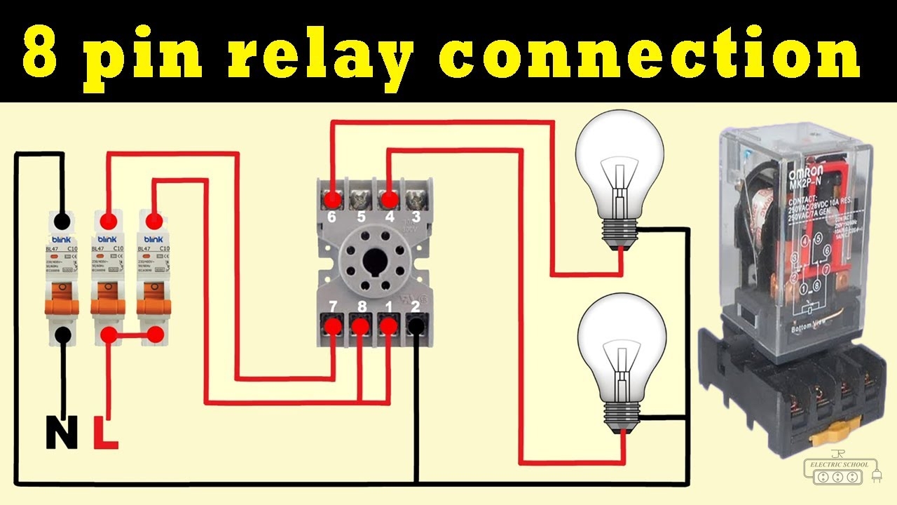Omron Pin Relay Wiring Diagram Pin Relay Wiring Diagram 46 OFF