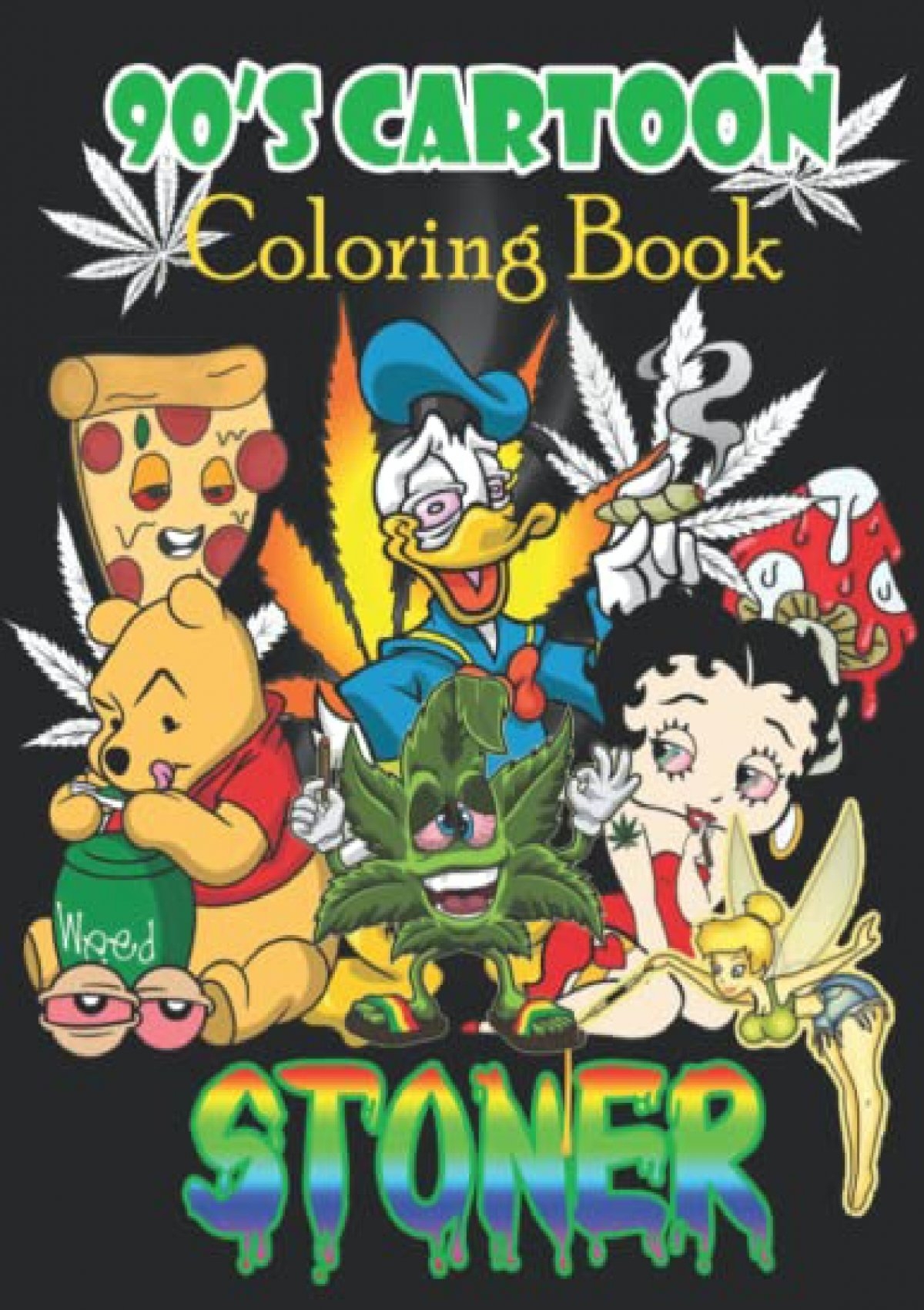  pdf Download 90s Cartoon Stoner Coloring Book Stoner D sn y 