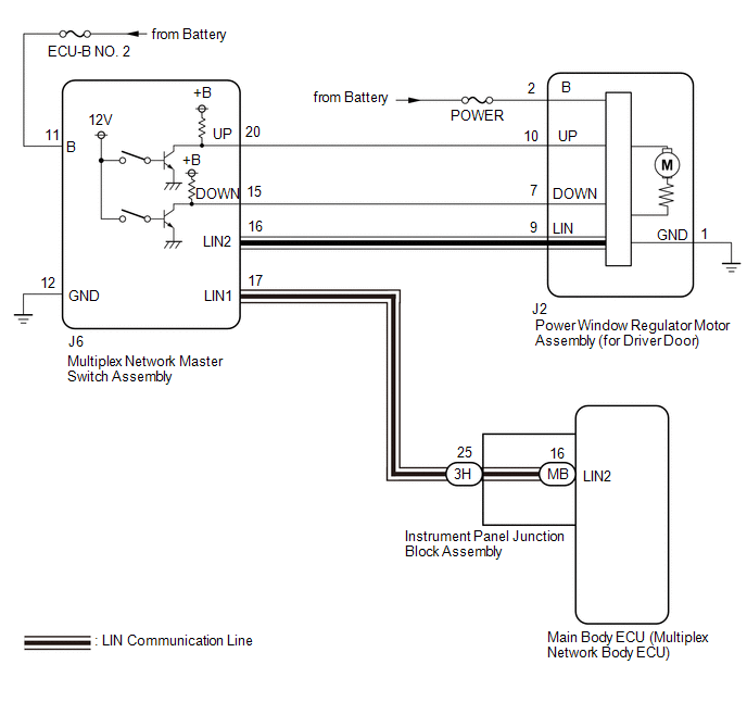 Power Window Switch Wiring Diagram Toyota Wiring Digital And Schematic