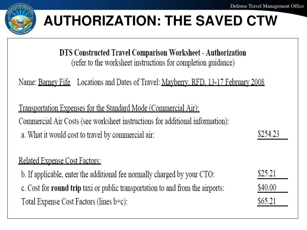 PPT T 200 CONSTRUCTED TRAVEL IN DTS PowerPoint Presentation 
