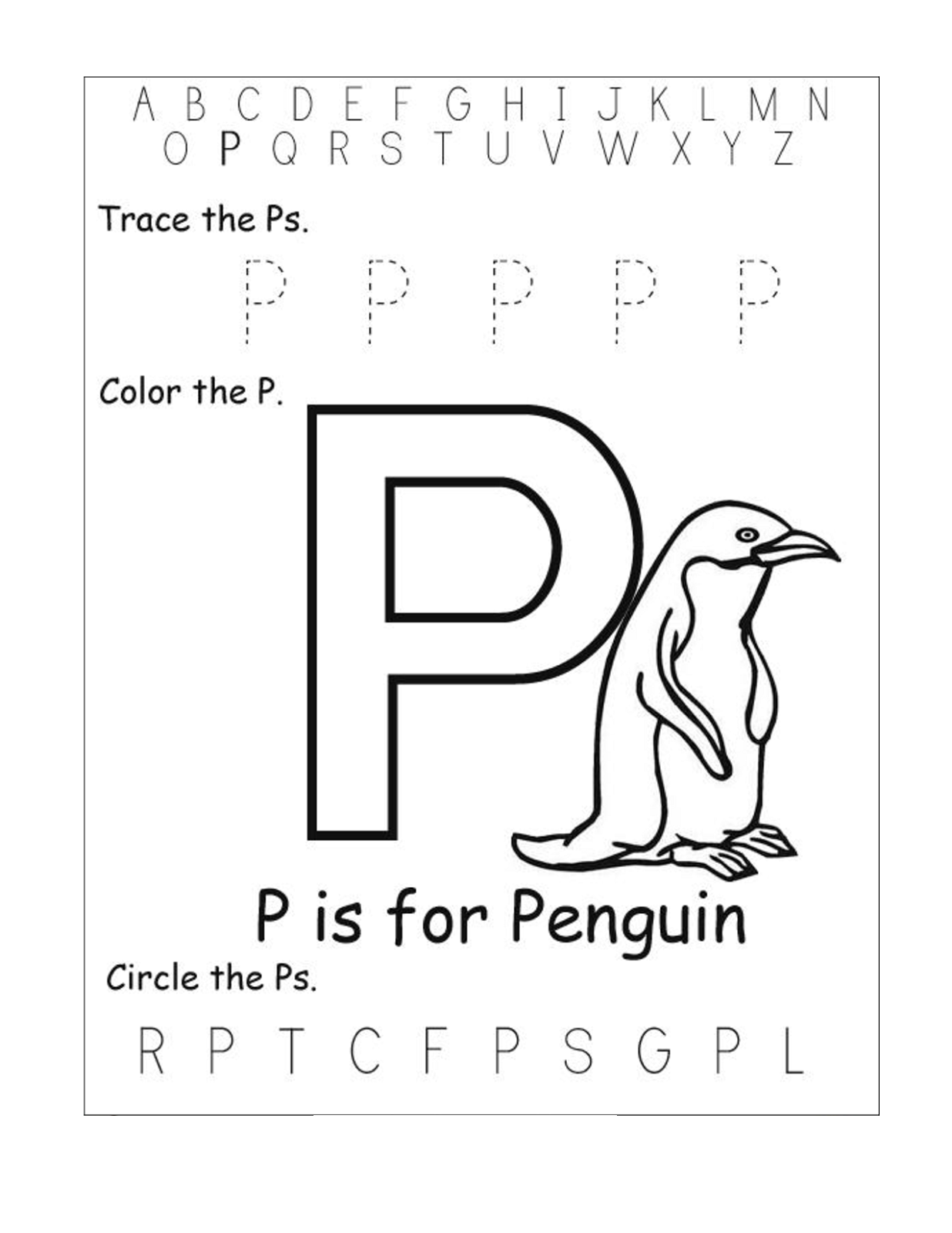 Preschool Alphabet Worksheets Activity Shelter Printable Worksheets