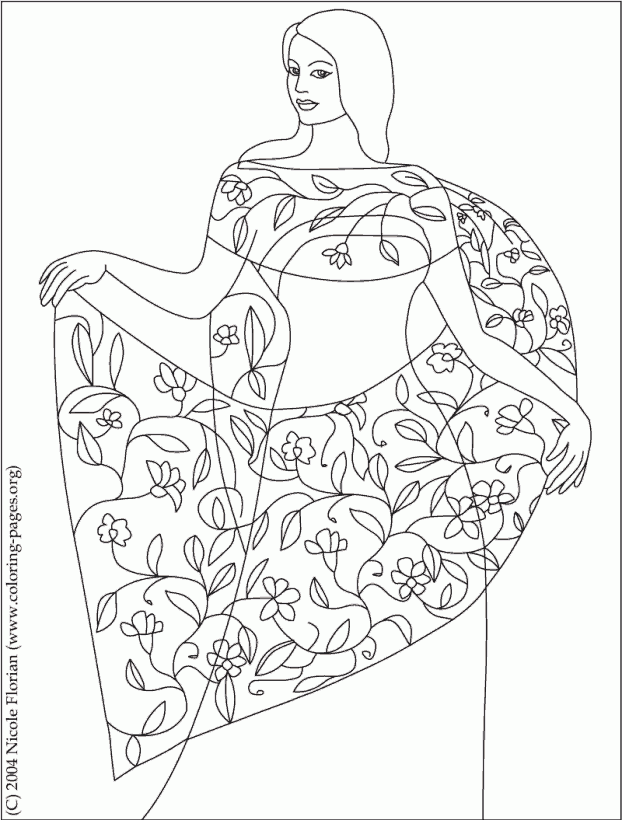 Princess Coloring Pages 03