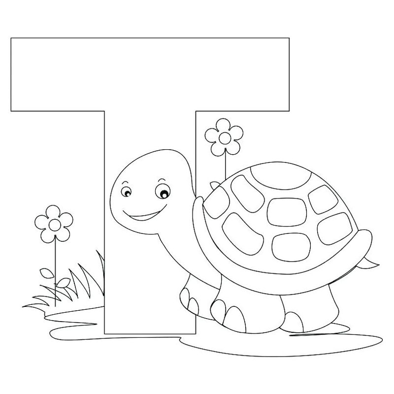 Printable Alphabet Coloring Pages PDF Coloringfolder