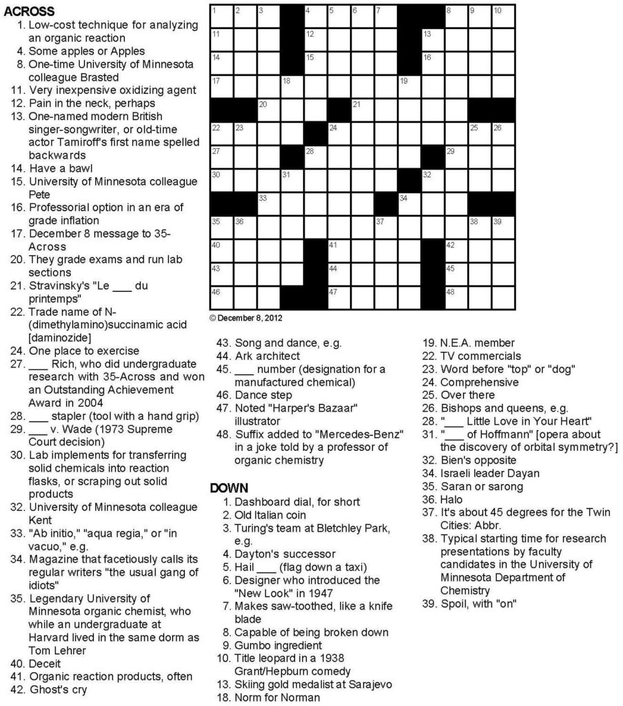 Printable Detroit Free Press Crossword Puzzle Printable JD