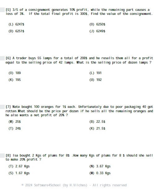 PROFIT AND LOSS WORD PROBLEMS Made By Teachers