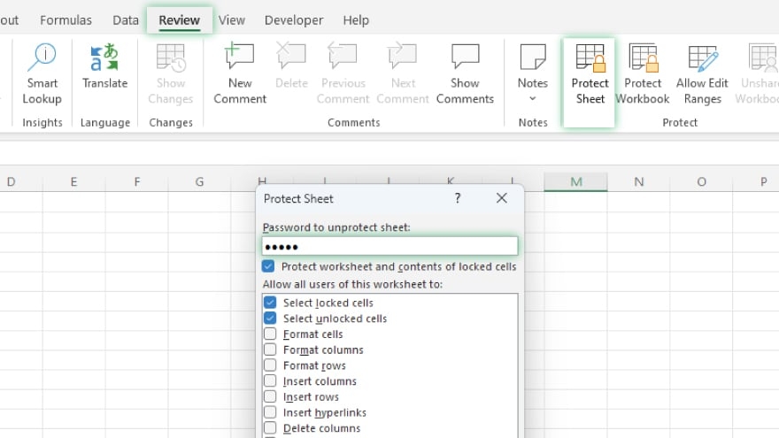 Protect And Unprotect Worksheet Documentation Worksheets Library