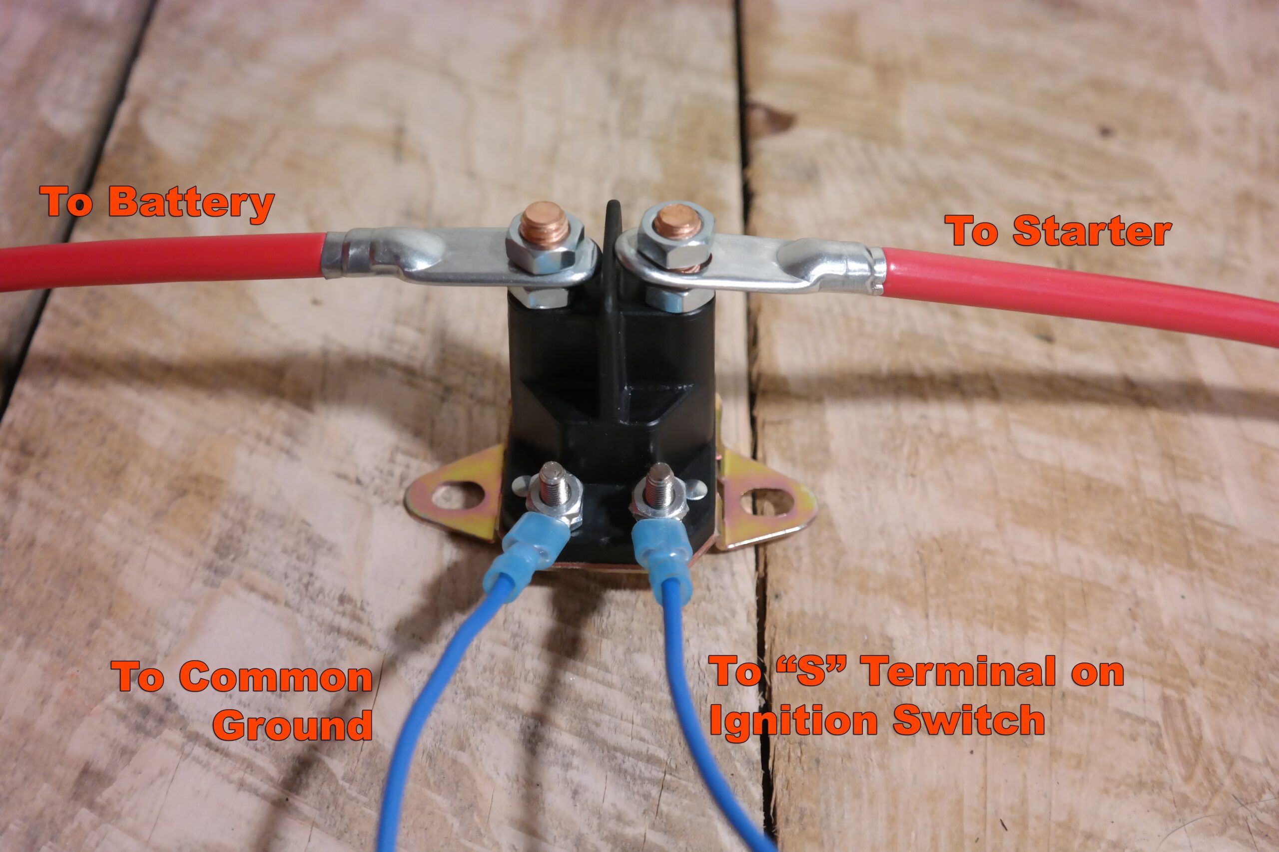 Riding Lawn Mower Starter Solenoid Wiring Diagram Wiring Diagram
