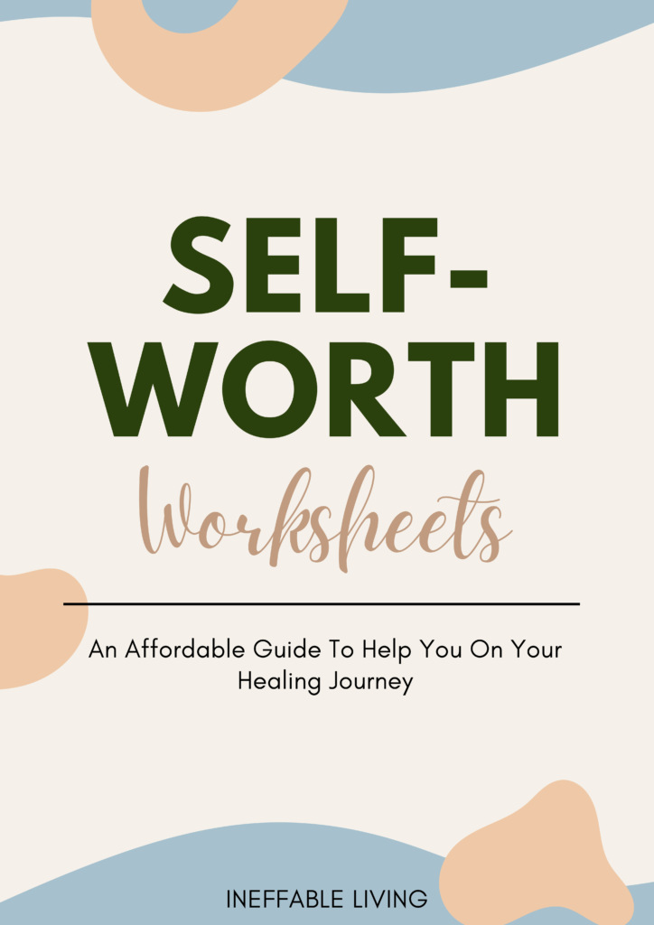 Self Worth Worksheets 2 
