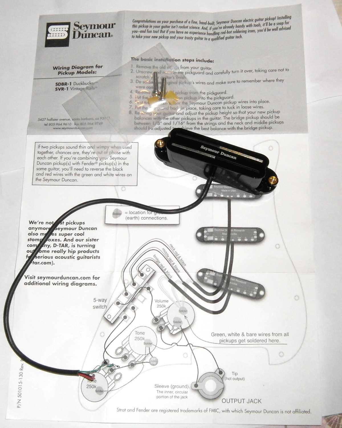 Seymour Duncan Wiring Diagrams A Comprehensive Guide