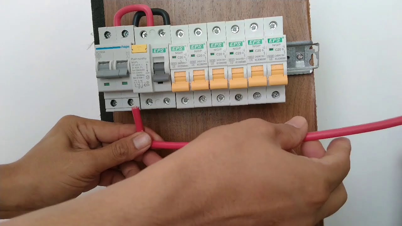 Single Phase Electrical Wiring Diagram