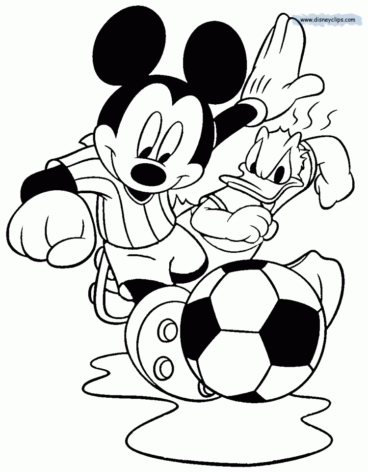 Soccer Coloring Page Coloring Pages