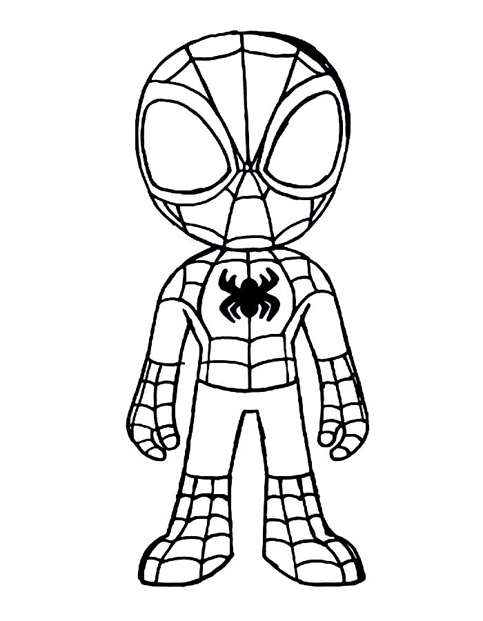 Spidey And His Amazing Friends Coloring Pages