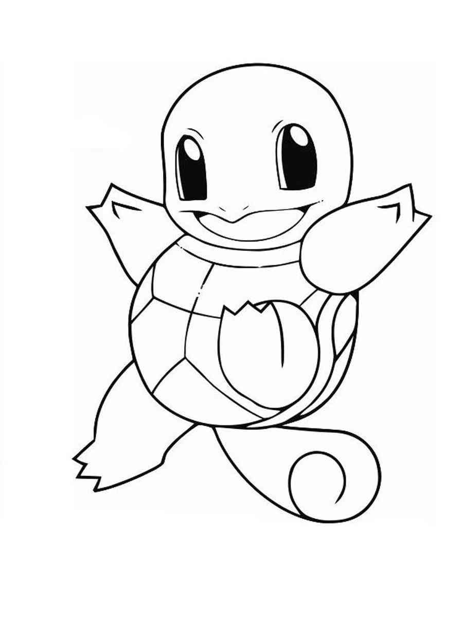 Squirtle Coloring Pages Squirtle Coloring Pages