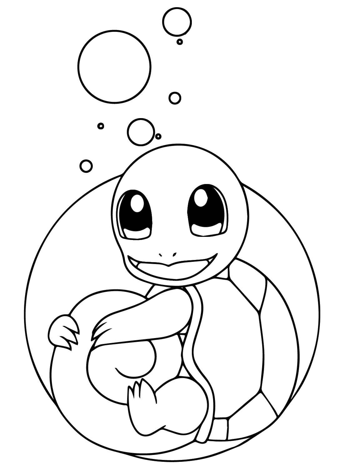 Squirtle Pokemon Free Coloring Page Squirtle Coloring Pages 