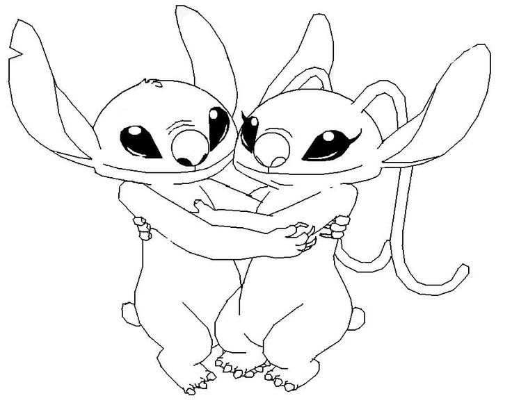 Stitch Angel Coloring Pages Coloring Nation