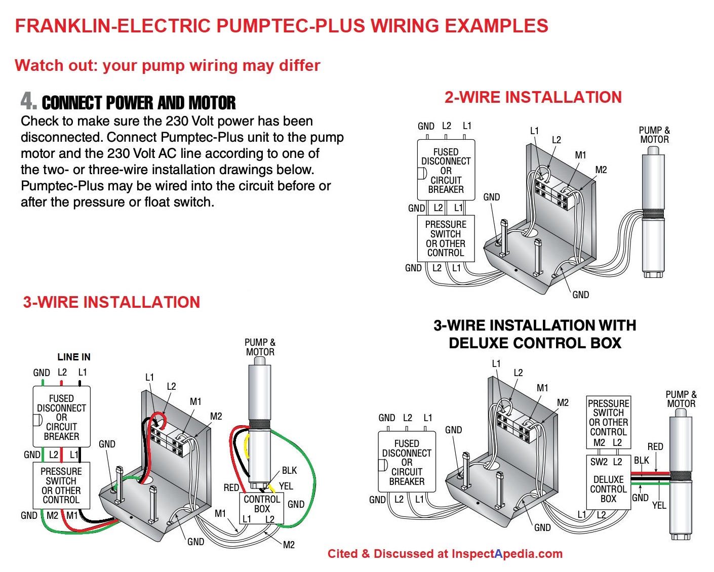 Submersible Well Pump Wiring Diagram Printable Form Templates And Letter
