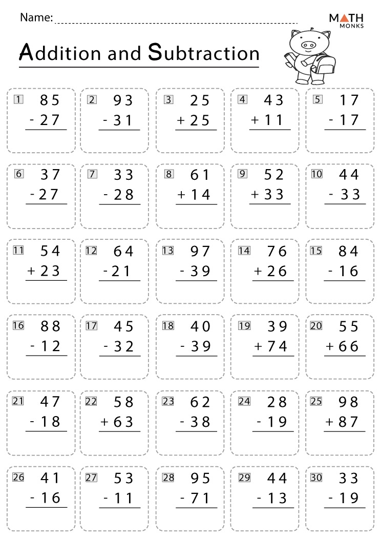 Subtraction Worksheets For 2nd Graders Online SplashLearn 