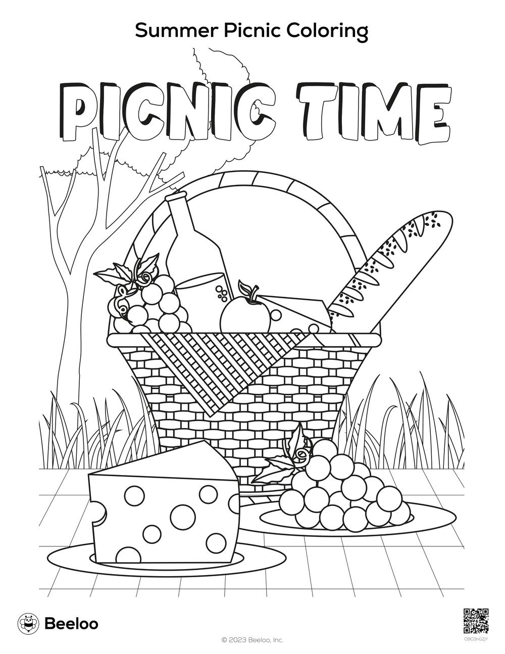 Summer themed Coloring Pages Beeloo Printable Crafts And Activities