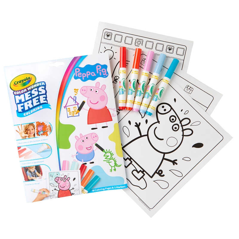 TeachersParadise Crayola Color Wonder Mess Free Coloring Pad 