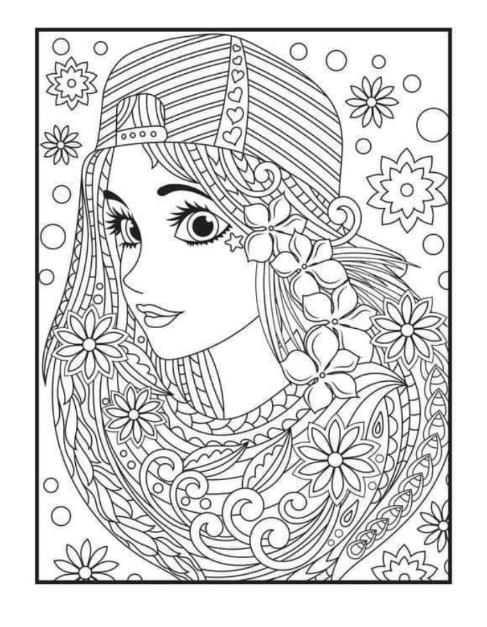 Teens Coloring Pages Free Printable PDF 