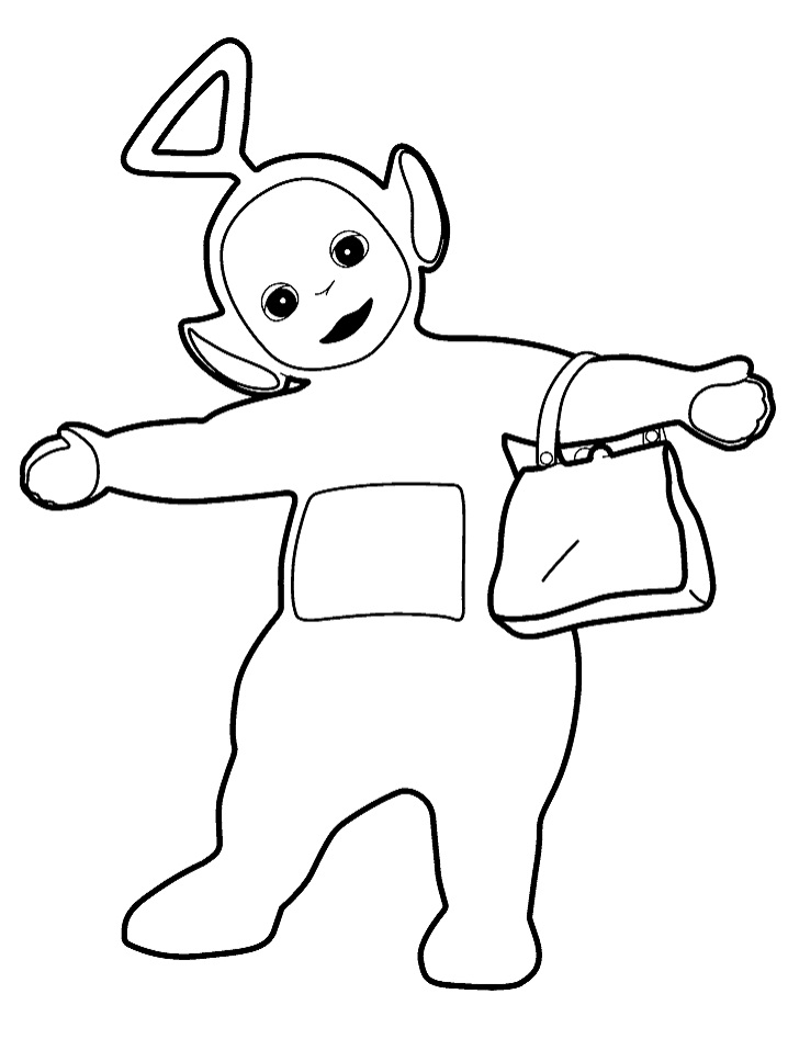 Teletubbies Coloring Page Free Printable Coloring Pages For Kids