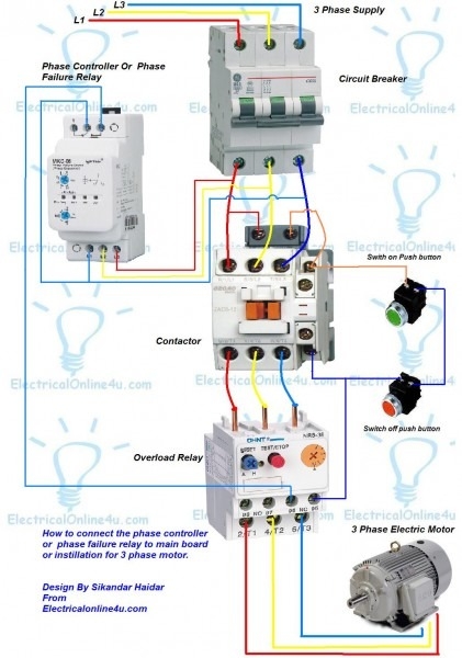 Three Phase Electrical Wiring Diagram