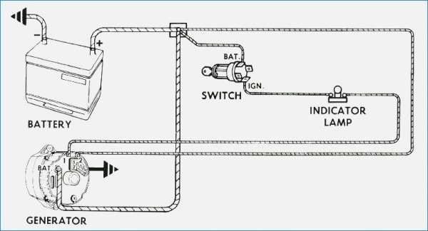Three Wire Alternator Wiring Diagram