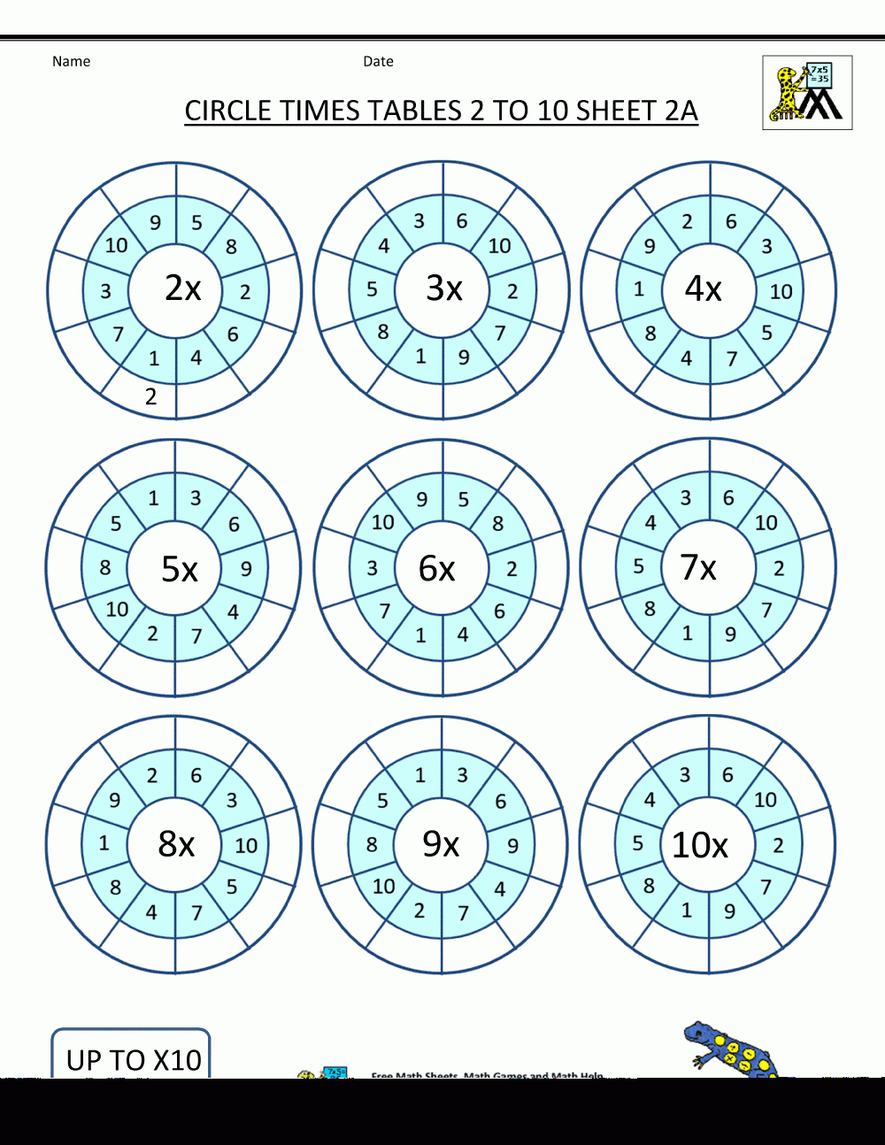 Times Tables Practice Or Practise Free Printable