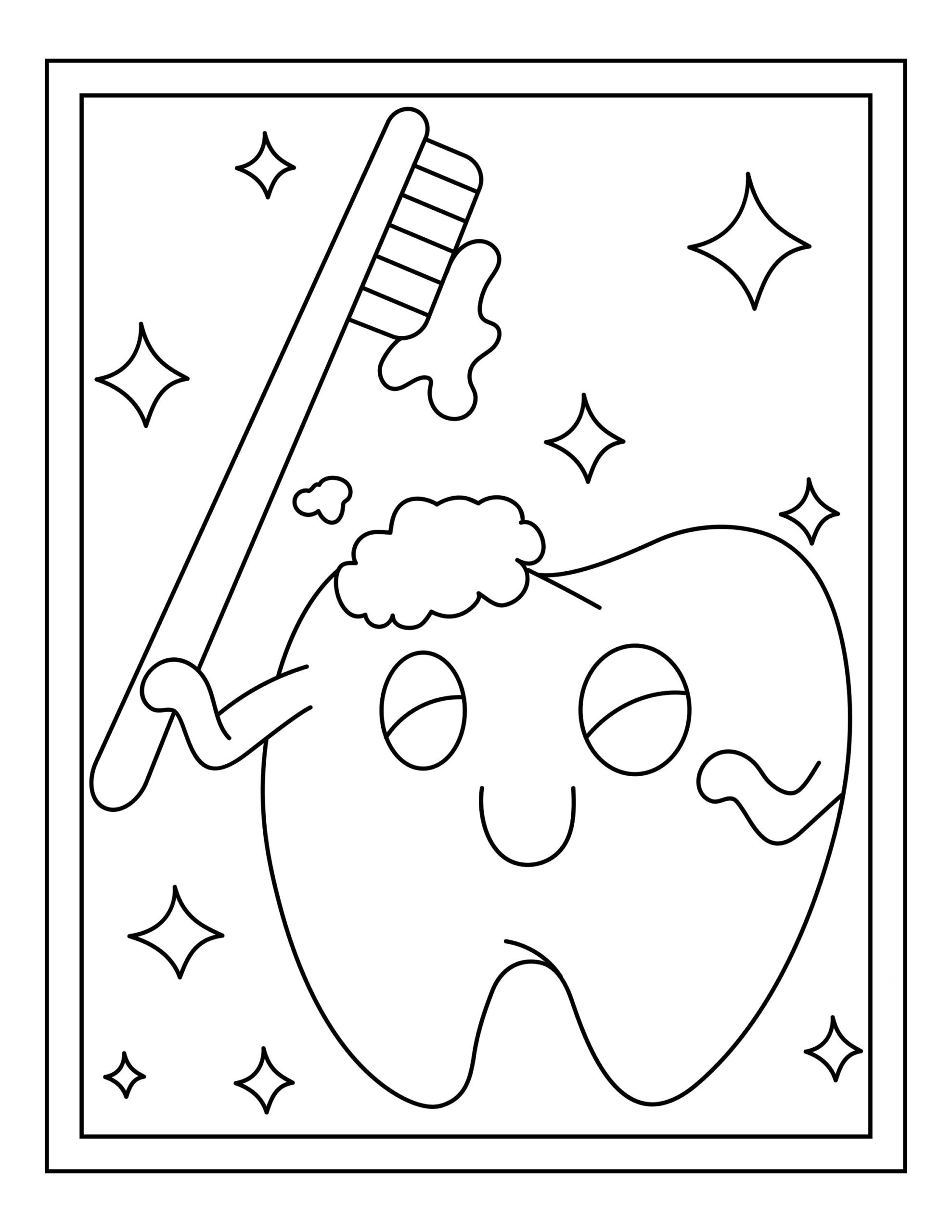 Tooth Fairy Coloring Page Coloring Pages