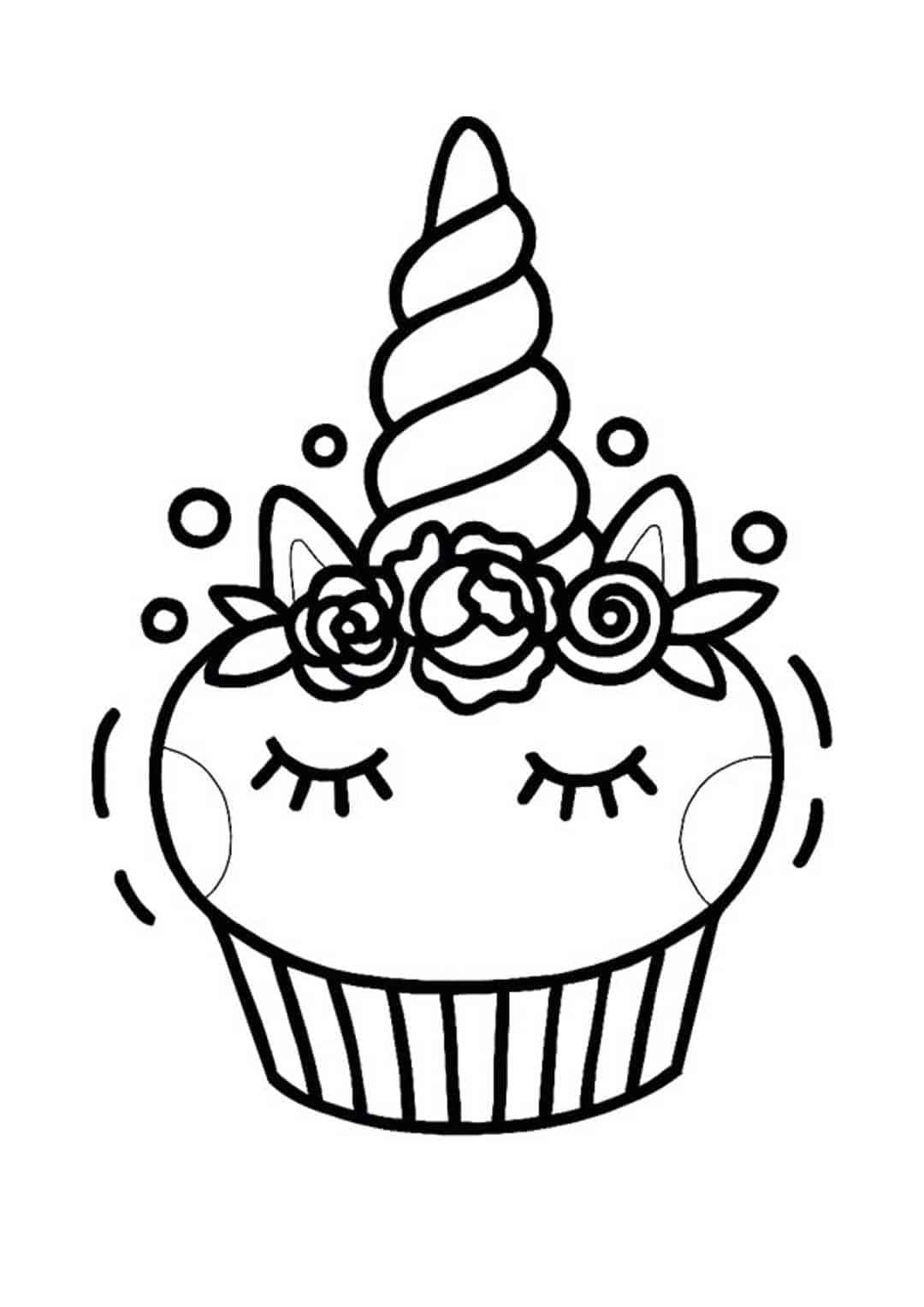 Unicorn Cake Coloring Pages 6 Free Printable Coloring Pages 2021 