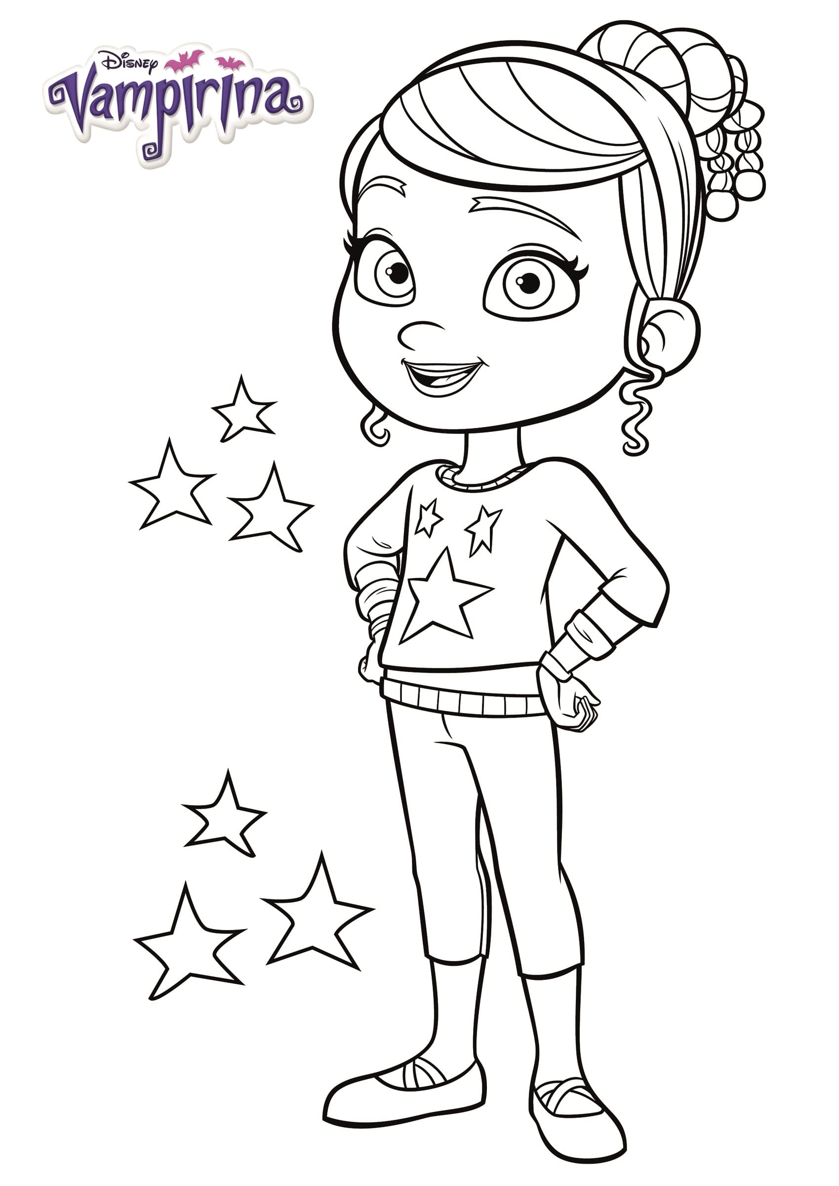 Vampirina Coloring Pages Free Printable Coloring Pages