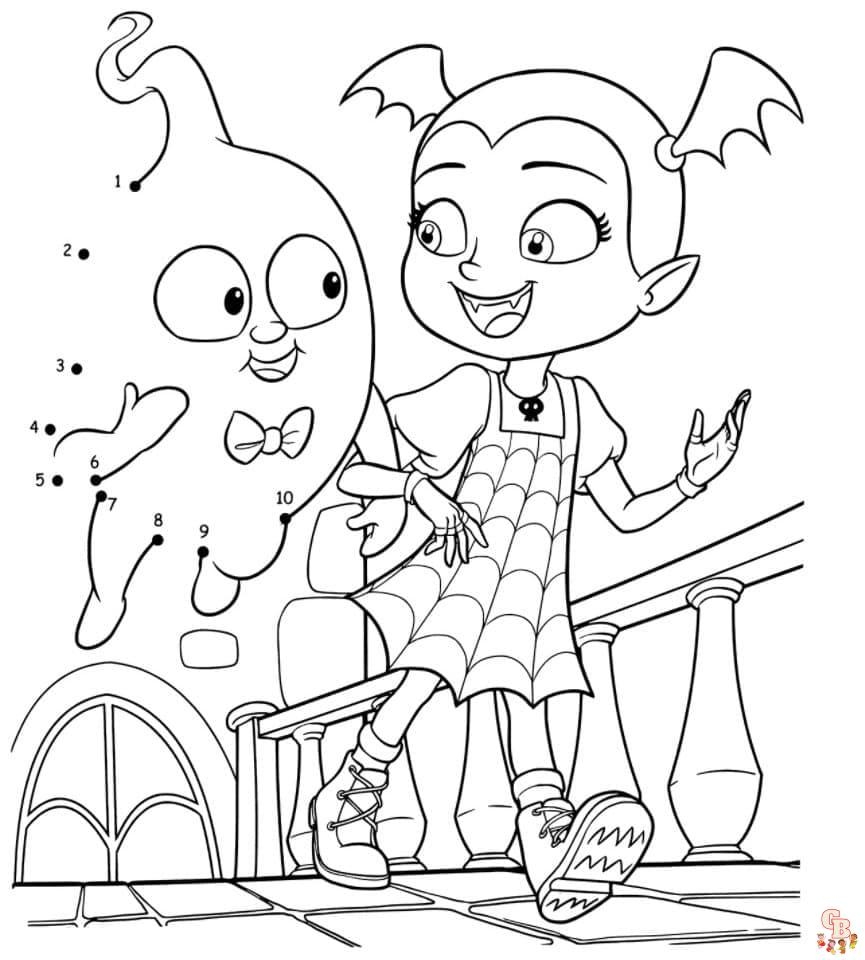 Vampirina Coloring Pages Printable Free And Easy Options