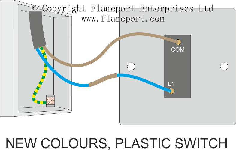 Wiring Diagram For Single Light And Switch