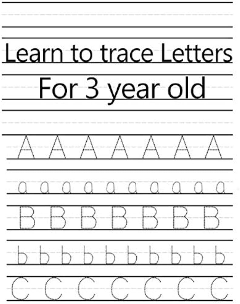 Worksheets For 3 Years Old Kids Activity Shelter Worksheets Library