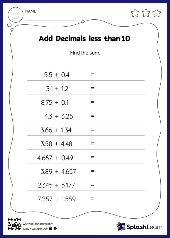 Worksheets For 5th Graders Online SplashLearn Page 21