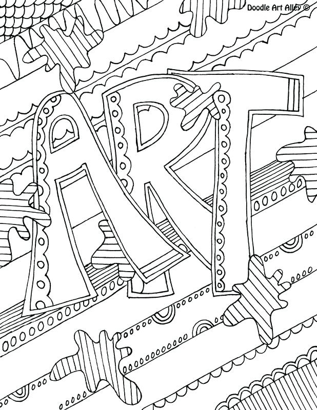 Art Coloring Pages For Kids At GetColorings Free Printable 