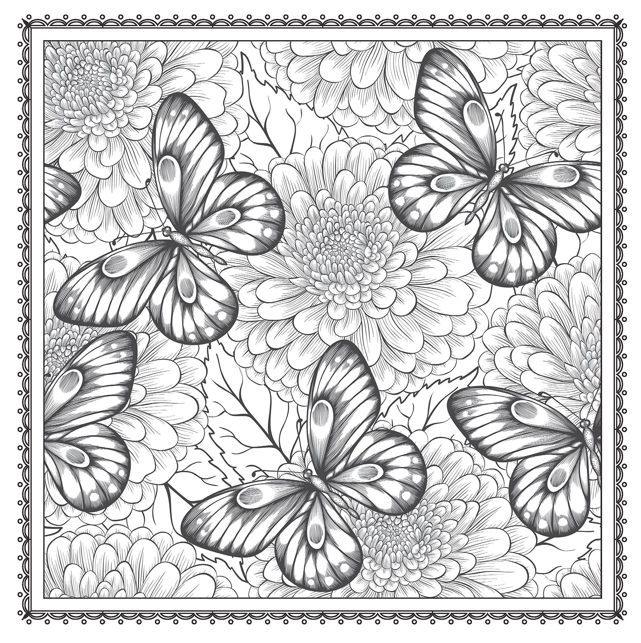 Coloring Pages Kids Beautiful Floral Coloring Pages To Print