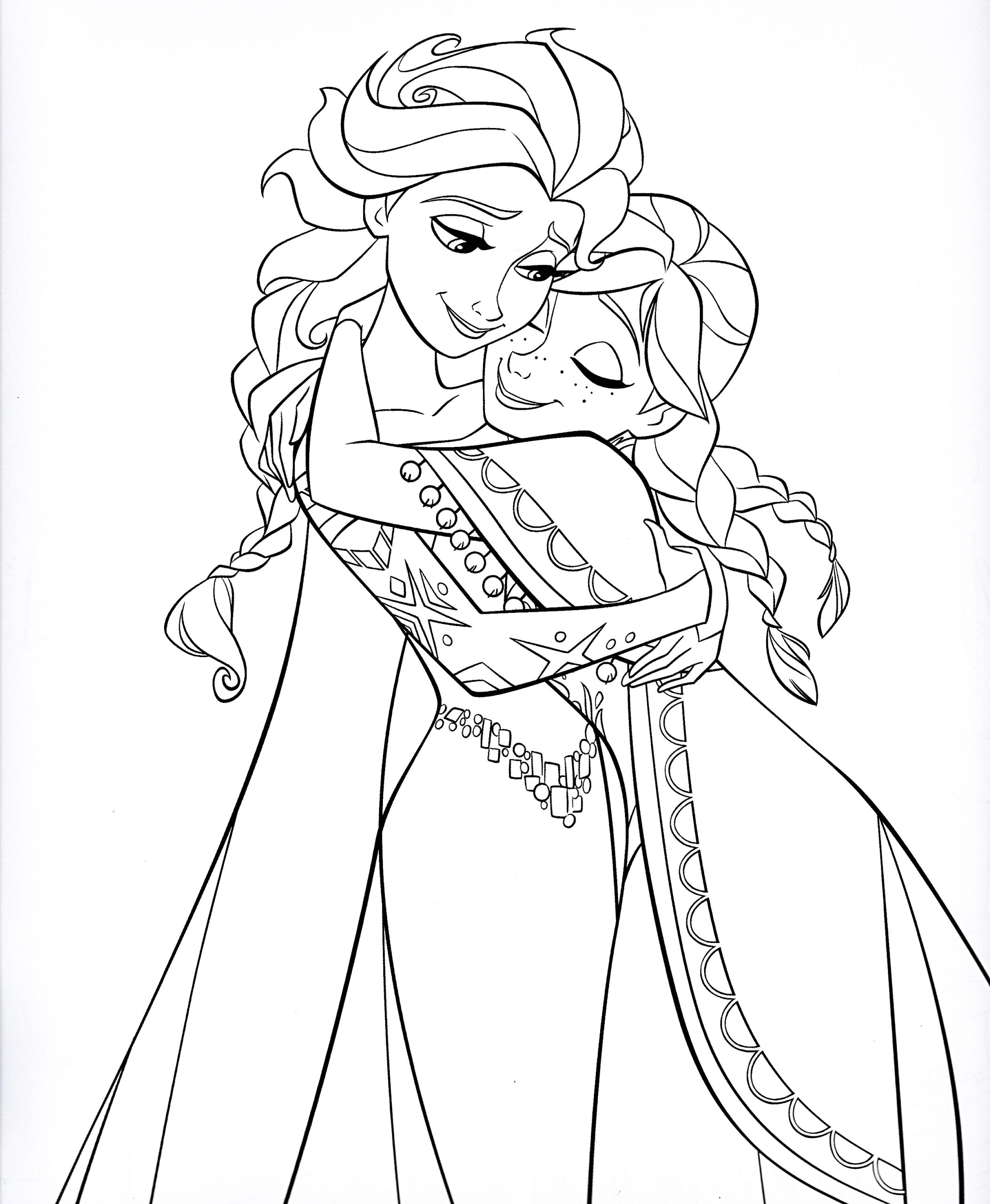 Elsa Coloring Pages Free At GetColorings Free Printable Colorings 