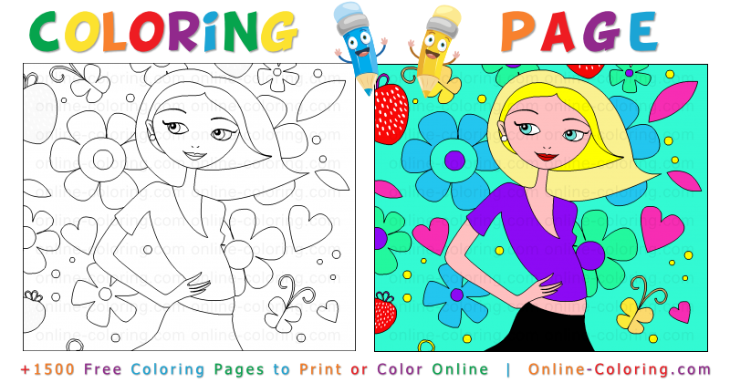 Free Color Online Coloring Pages