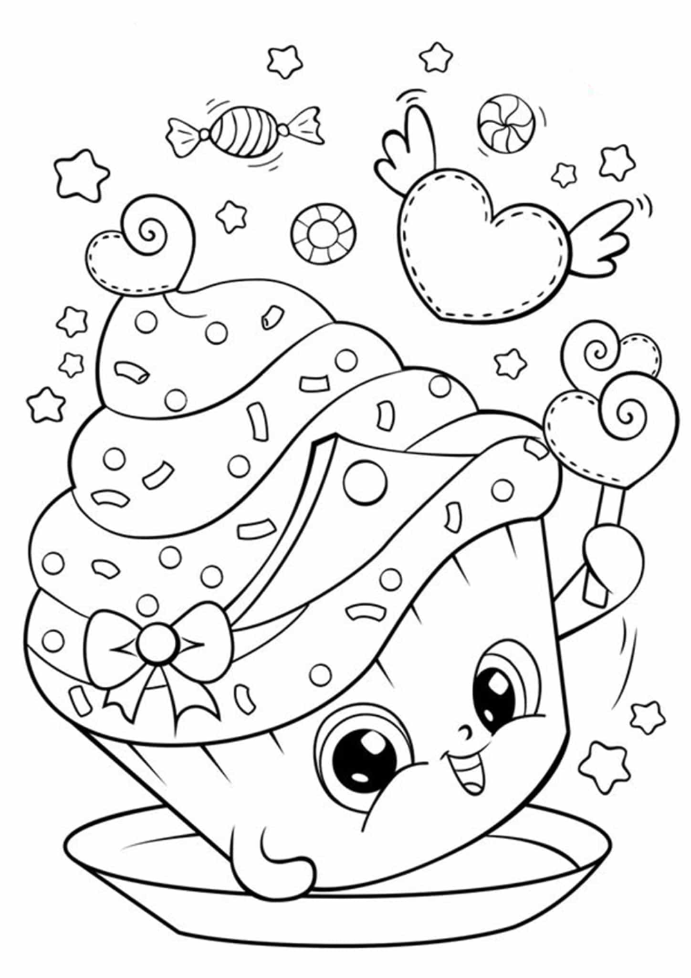 Free Easy To Print Cute Coloring Pages Free Kids Coloring Pages
