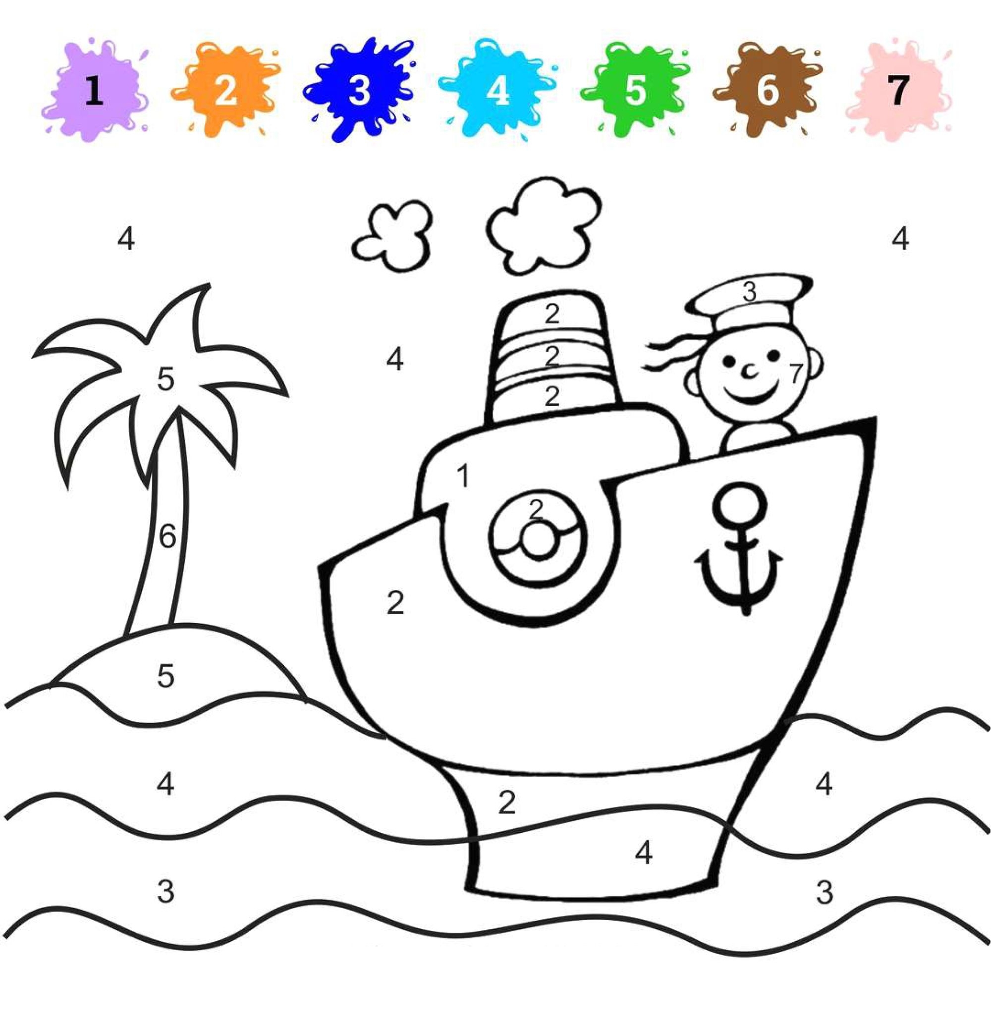Free Online Coloring By Numbers At Gandorianblog Blog