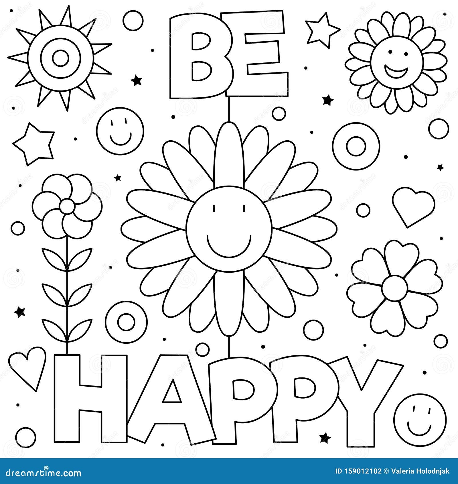 Free Printable Coloring Sheet Happy Vrogue co