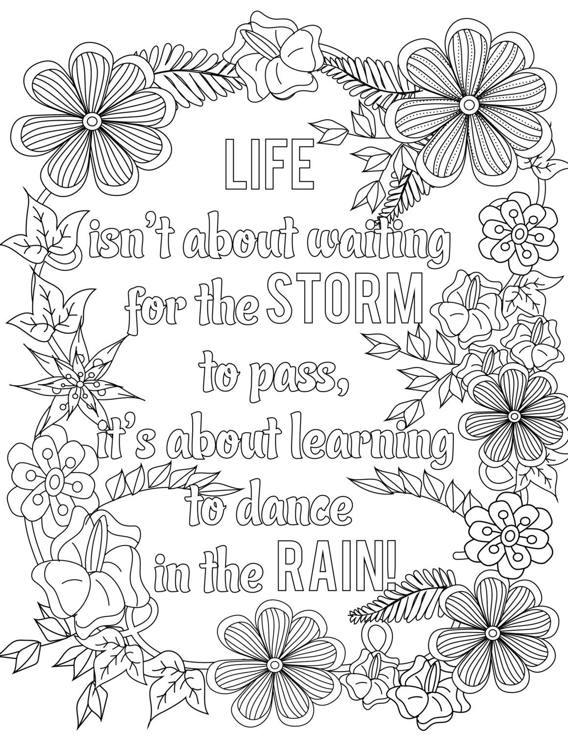 Free Printable Inspirational Coloring Pages