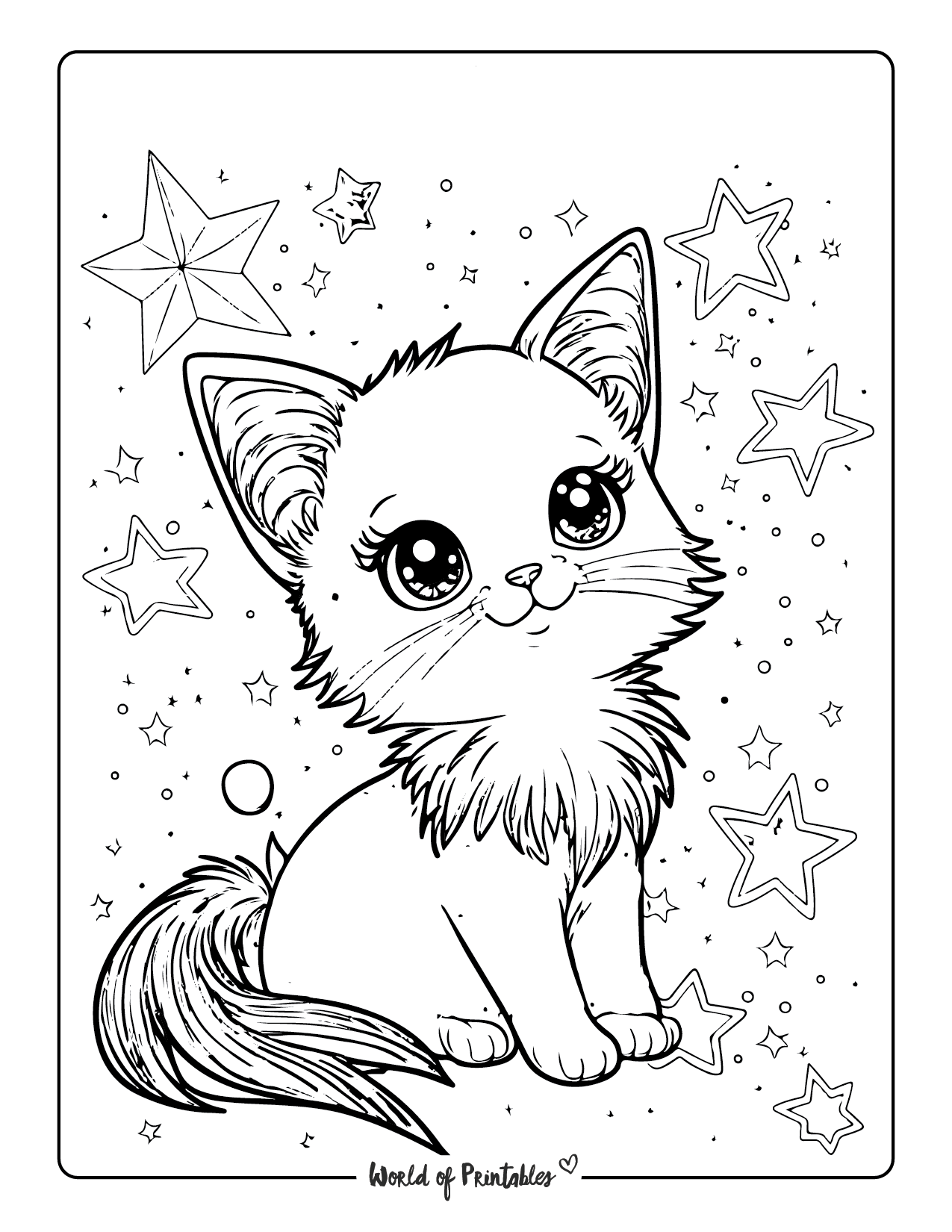Free Printable Kitten Coloring Pages For Kids At Webrogerblog Blog
