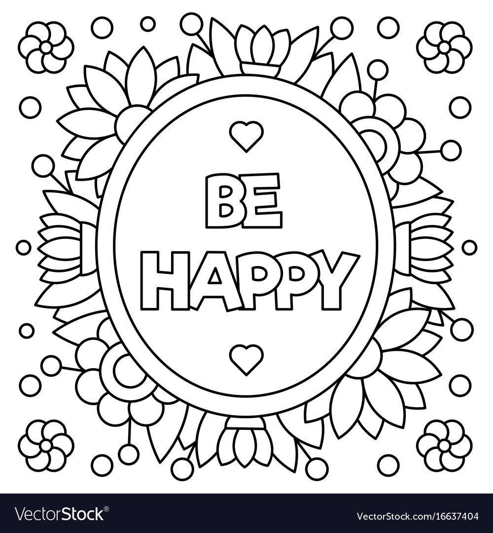 Happy Coloring Pages Happy Coloring Pages
