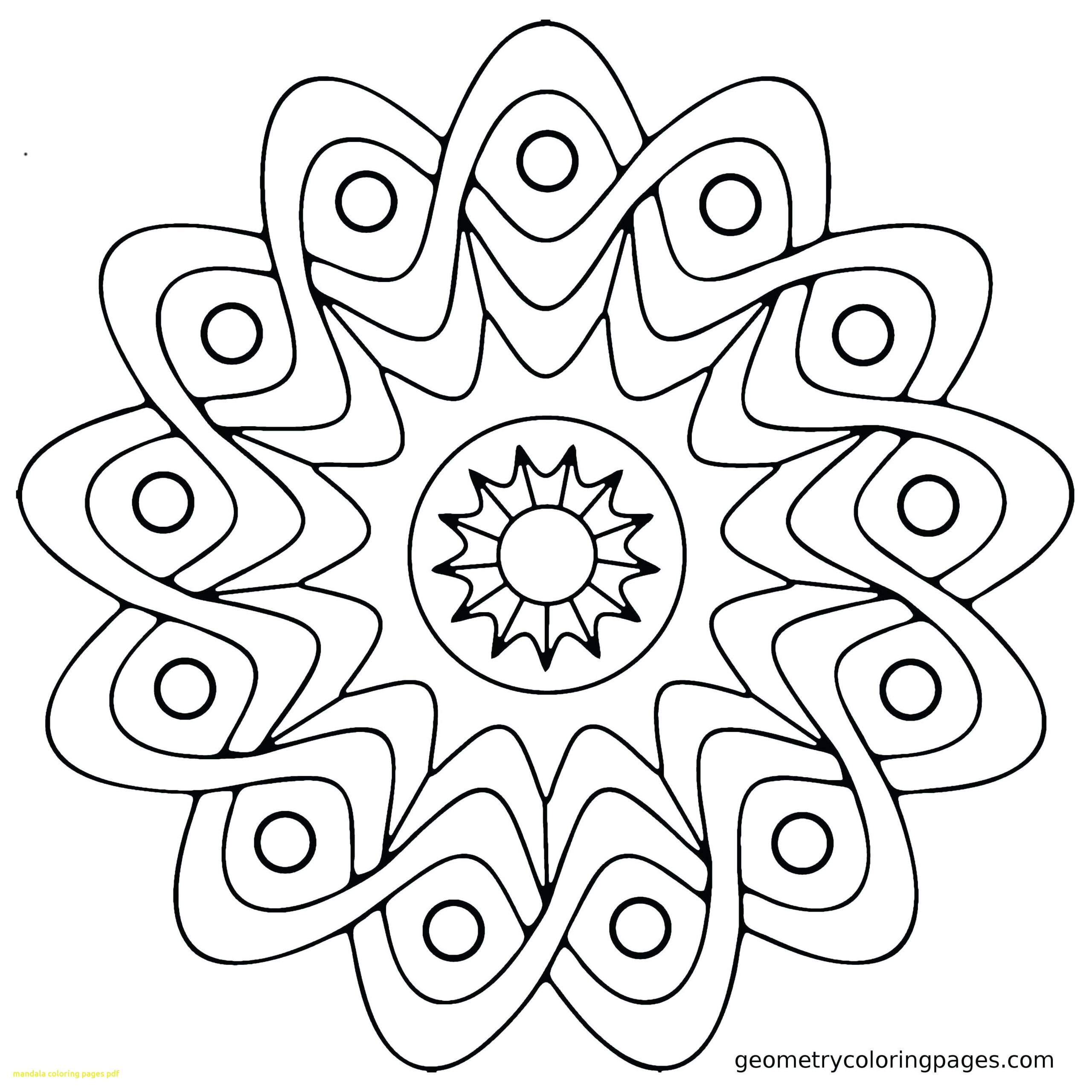 Mandala Coloring Pages Pdf At GetColorings Free Printable 